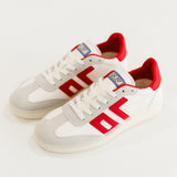 Boston Sneakers | White Red