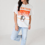 Licensed Grey 'Volunteers Tennessee' Vintage Tee | Queen Of Sparkles