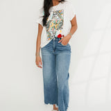 White Teacher Queen Card Tee | Queen Of Sparkles