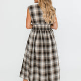 In This Moment Midi | Plaid