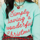 Wonderful Christmas Time Crewneck Sweatshirt