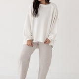 One To Beat Pullover | Ivory