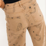 Western Vintage Pant | Latte