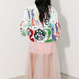 Grey Multi 'Happy New Year 2026' Sweatshirt | Queen Of Sparkles