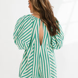 Bop Around Romper | Green Combo