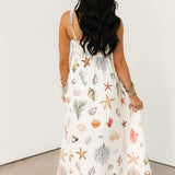 Seashell Stroll Midi Dress