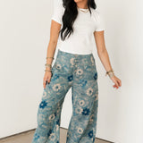 Daisy Daze Pants | Vintage Navy