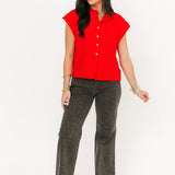 Happi Flare Jeans | Brown Cheetah