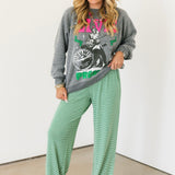 Levi Stripe Pant | Kelly Green