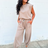 Chasing You Jumpsuit | Mocha