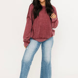 Comfort Club Top | Mulberry