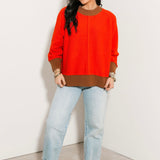 Right This Way Sweater | Red