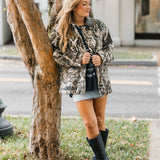 Woodland Shacket | Camo