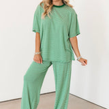 Levi Stripe Pant | Kelly Green
