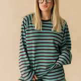 Malia Short | Brown Teal