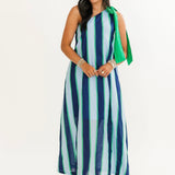 Coastal Cool Maxi Dress | Blue