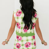 Green Plaid Azalea Knit Skirt | Queen Of Sparkles