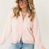 Cooper Zip Up Jacket | Pink