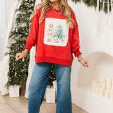 Christmas Scenes Crewneck Pullover