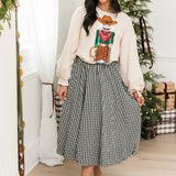 Beige Cowboy Nutcracker Sweatshirt | Queen Of Sparkles