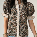 Wild Whisper Top | Leopard