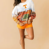 Licensed Tennessee Stadium Graphic Scene Sweatshirt | Queen Of Sparkles