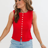Tilly Vest | Tomato Puree