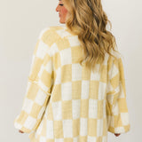 Checkered Cardigan | Butter