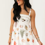 Seashell Stroll Midi Dress