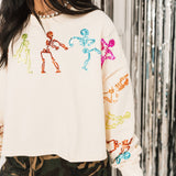 Dancing Skeletons Halloween Top
