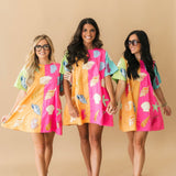 Sweet Seashells Colorblock Dress | QOS X Lexi Jade's