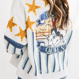 Grey Rodeo Queen Sweatshirt