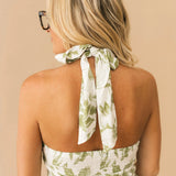Palm Leaf Maxi Dress