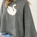 Swan Sweater | Grey