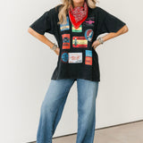 Wonder Woman Bandana Scarf | Red Paisley