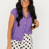 Elle Polka Dot Short | Ivory Black