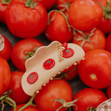 Tomato Charmed Claw Clip
