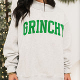 Reversible Mock Neck Pullover | Grinchy Merry