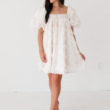 Hopelessly Devoted To You Mini Dress | Off White