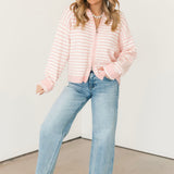 Cooper Zip Up Jacket | Pink