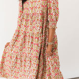 Eleanor Midi Dress | Gossamar Wings Coral