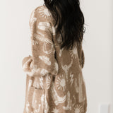 Oversized Western Cardigan | Mocha