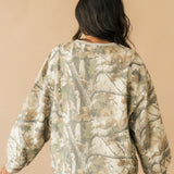 Camo Jewel & Pearl Football Sweatshirt | Queen Of Sparkles X Lexi Jade's