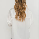 Sabine Tailored Shirt | Parchment