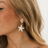 Starfish & Shell Earrings