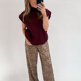 My Way Leopard Pants