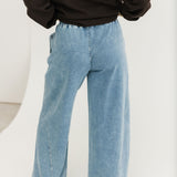 Delaney Pull On Pants | Light Denim