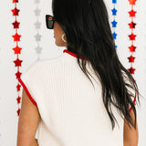 Stars & Stripes Sweater Top