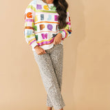 High Rise Utility Barrel Jean | Leopard