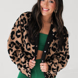 Sherpa Jacket | Leopard